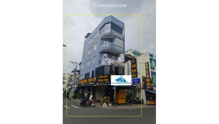 Cho thuê nhà 2 mặt tiền Tân Hương 90m², 4Lầu+ST - CẠNH NGÃ TƯ, CHỢ